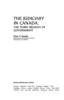 Judiciary In Canada The Third Branch Of Government