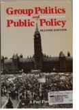 Group Politics and Public Policy Pross, A.Paul