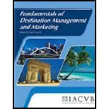 Fundamentals Of Destination Management And Marketing