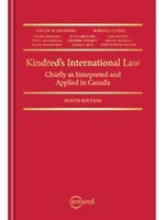 Kindred's International Law Chiefly As Interpreted And Applied In Canada