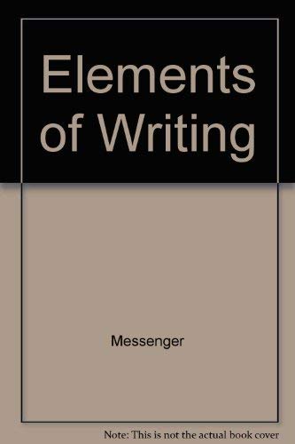 Elements Of Writing