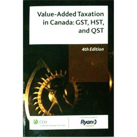 Value Added Taxation In Canada Gst