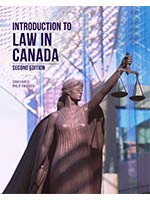 INTRODUCTION TO LAW IN CANADA, 2ND EDITION [Paperback]