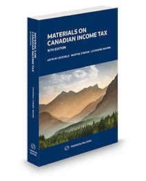 Materials On Canadian Income Tax