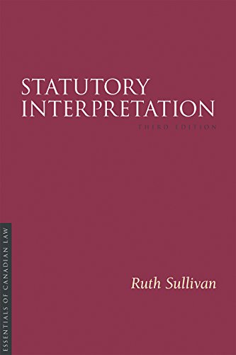 Statutory Interpretation