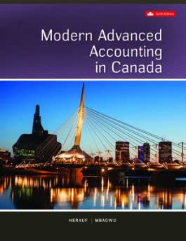 Modern Advanced Accounting In Canada