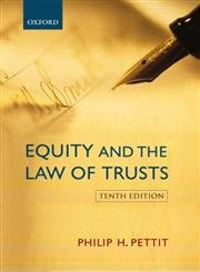 Equity And The Law Of Trusts