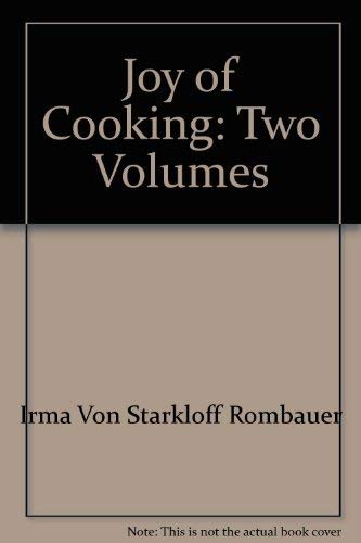 Joy Of Cooking Two Volumes