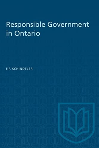 Responsible Government In Ontario