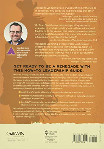 Renegade Leadership: Creating Innovative Schools for Digital-Age Students [Paperback] Brad Gustafson