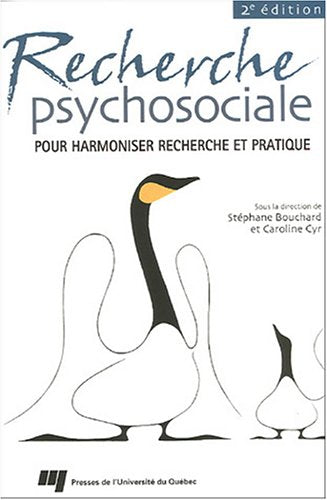 RECHERCHE PSYCHOSOCIALE.POUR HARMONISER RECHERCHE ET PRATIQ. BOUCHARD/CYR, C