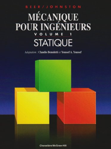 Statique Mecanique Pour Ingenieurs Manuel I