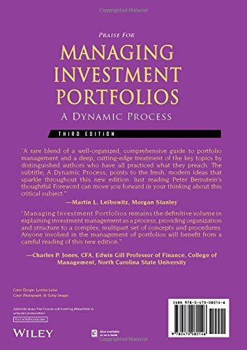 Managing Investment Portfolios A Dynamic Process