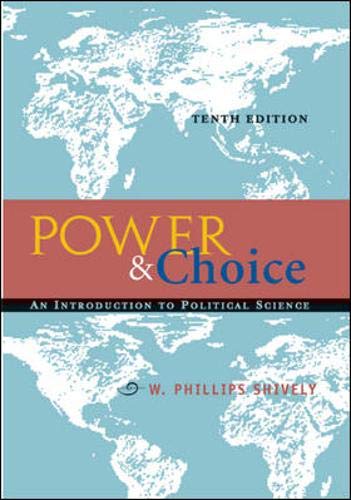 Power & Choice, with PowerWeb Shively, W. Phillips