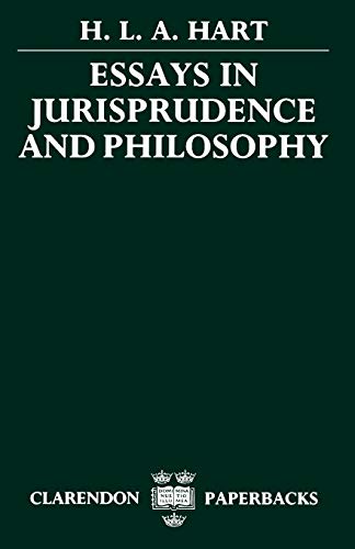 Essays In Jurisprudence And Philosophy