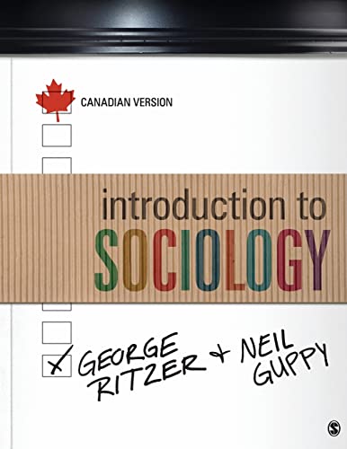 Introduction to Sociology: Canadian Version [Paperback] Ritzer, George and Guppy, Neil