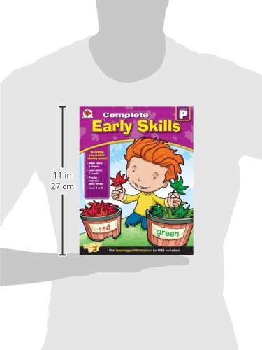 Early Skills, Grade PK: Canadian Edition (Complete) [Paperback] Carson-Dellosa Publishing