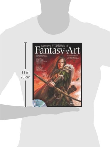 Masters & Legends of Fantasy Art: Techniques for Drawing, Painting & Digital Art from 36 Acclaimed Artists [Paperback] Froud, Brian; Vallejo, Boris; Bell, Julie; Editors at Future Publishing; Giger, H.; Frazetta, Frank; Achilleos, Chris; Gurney, James;...