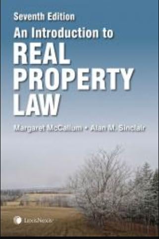 An Introduction To Real Property Law