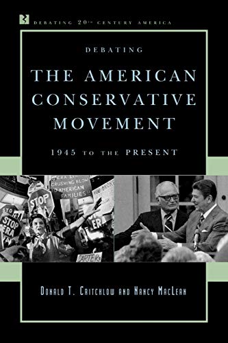 Debating The American Conservative Movement