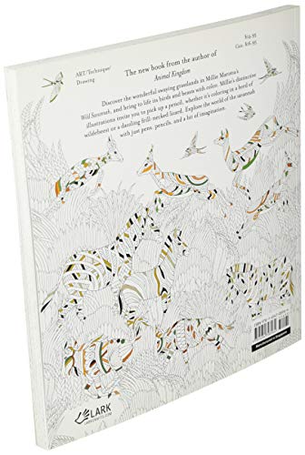 Wild Savannah A Coloring Book Adventure