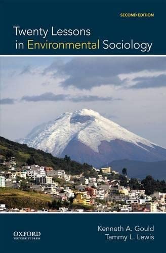 Twenty Lessons In Environmental Sociology