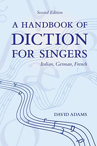 A Handbook Of Diction For Singers Italian