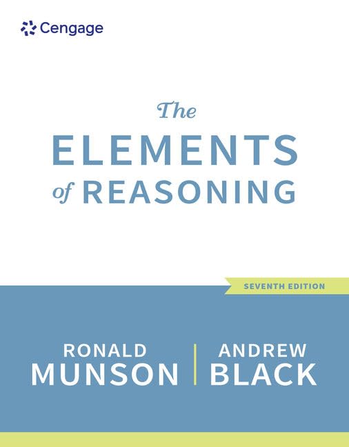 The Elements Of Reasoning