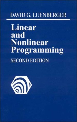 Linear And Nonlinear Programming