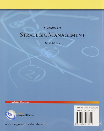 Cases In Strategic Management