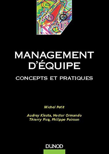 Management D'equipe Concepts Et Pratiques