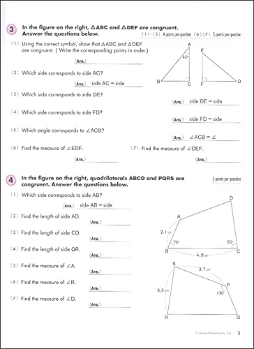 Kumon Geometry Grades