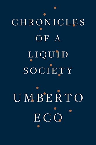 Chronicles Of A Liquid Society