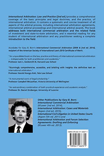 International Arbitration: Law and Practice Gary B. Born