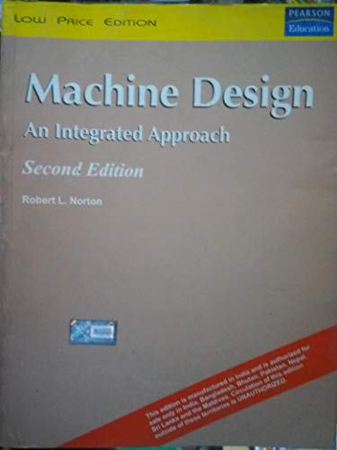 Machine Design An Integrated Approach