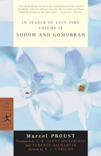 In Search Of Lost Time Volume Iv Sodom And Gomorrah