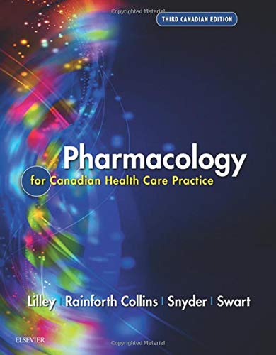 Pharmacology For Canadian Health Care Practice