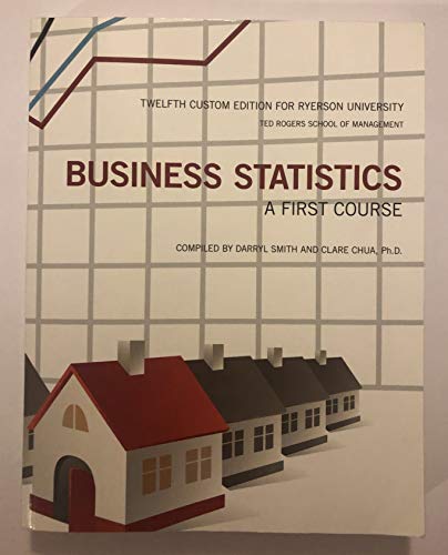 Business Statistics A First Course