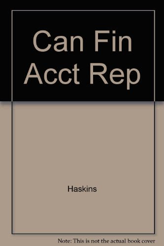 Can Fin Acct Rep [Paperback]