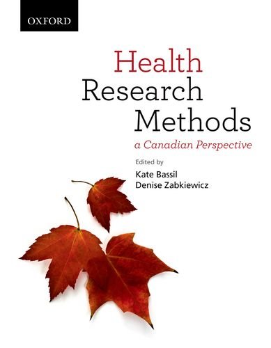 Health Research Methods A Canadian Perspective