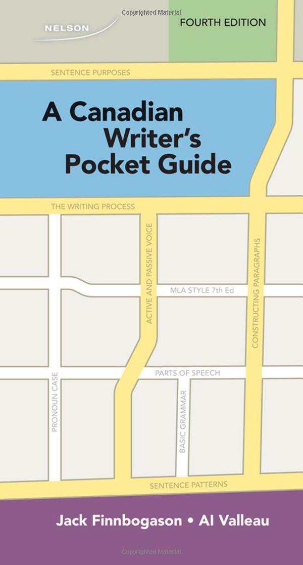 Canadian Writer's Pocket Guide [Spiral-bound] Finnbogason, Jack