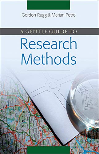 A Gentle Guide to Research Methods [Paperback] Rugg, Gordon and Petre, Marian