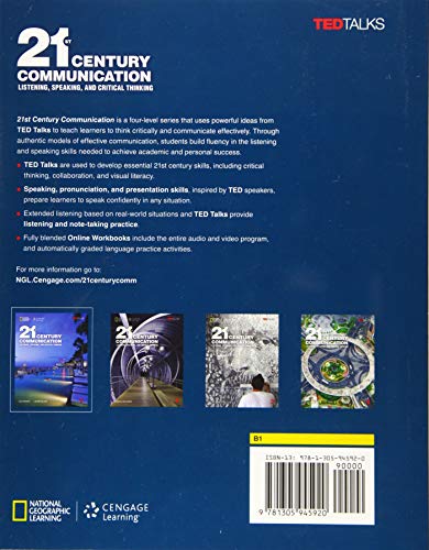 21st Century Communication 1: Listening, Speaking and Critical Thinking (21st Century Communication: Listening, Speaking and Critical Thinking) [Perfect Paperback]