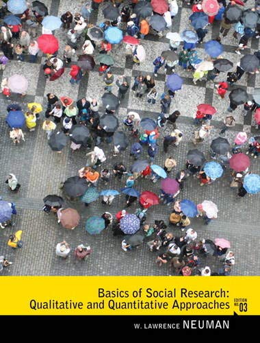 Basics Of Social Research Qualitative And Quantitative Approaches