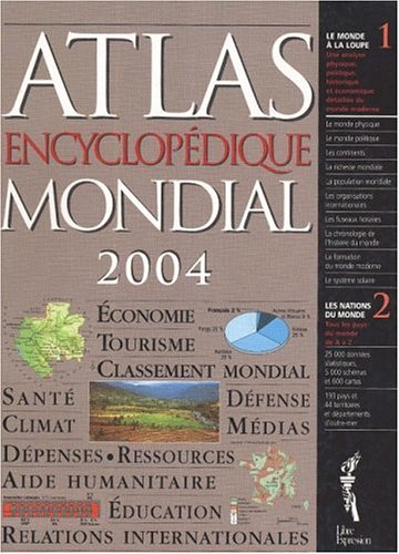 Atlas encyclop�dique mondial [Mass Market Paperback]