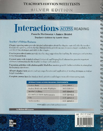 Interaction Access Reading & Writing Tea