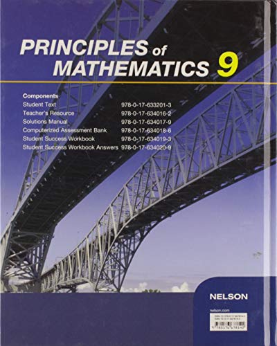 Principles of Mathematics 9 Student Text + Online PDF Files SMALL