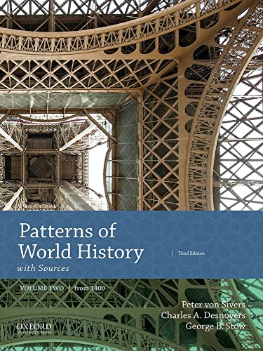 Patterns Of World History Volume Two From