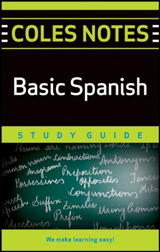 Coles Notes Spanish 1 Quick Review [Unknown Binding]