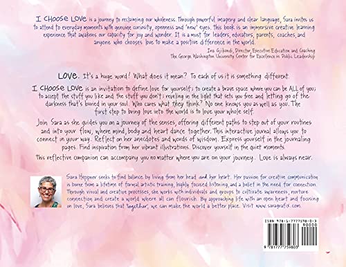 I Choose Love: A Journey of Self-Discovery: Exploring Love for Yourself and the World [Paperback] Heppner, Sara